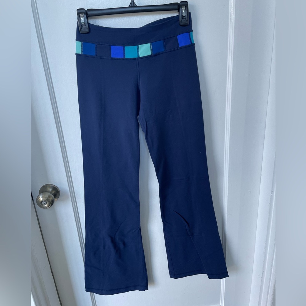 Vintage Lululemon groove pants navy blue size 4